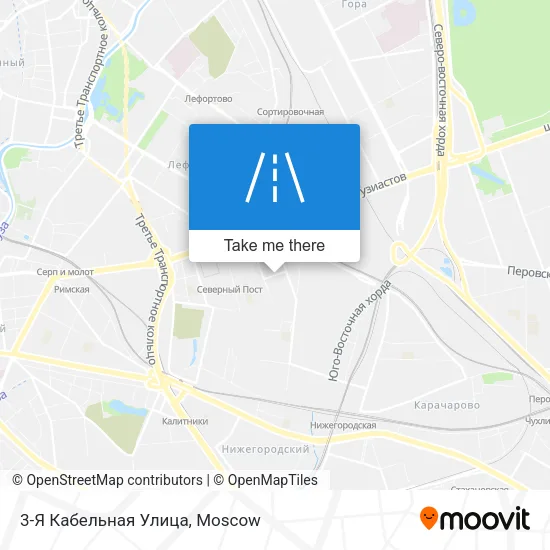 3-Я Кабельная Улица map
