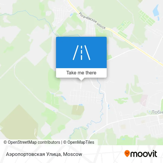 Аэропортовская Улица map