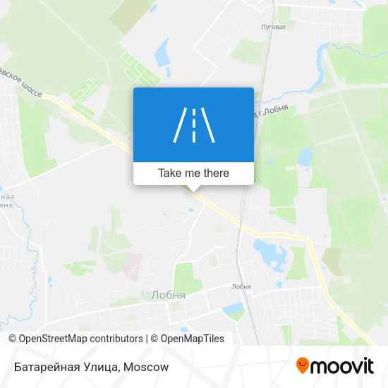 Батарейная Улица map