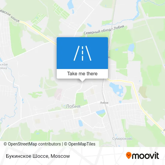 Букинское Шоссе map
