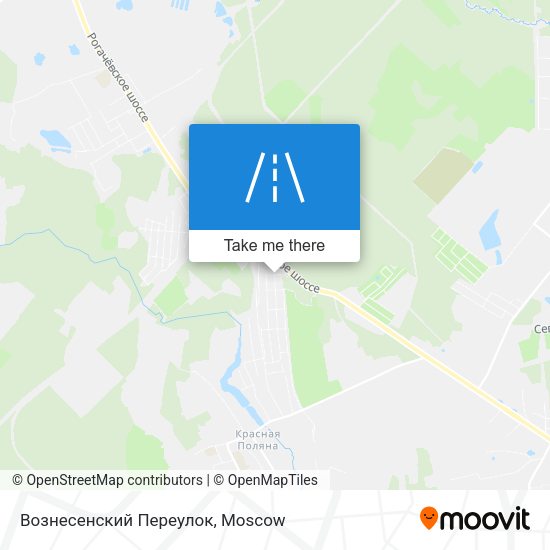 Вознесенский Переулок map