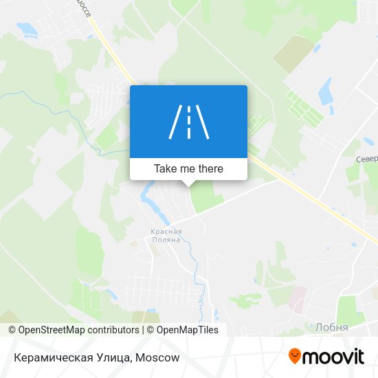 Керамическая Улица map