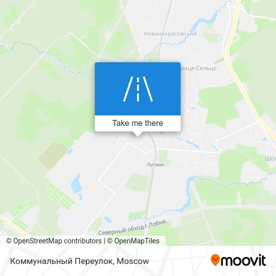 Коммунальный Переулок map