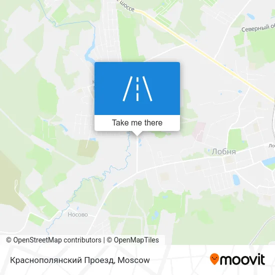Краснополянский Проезд map