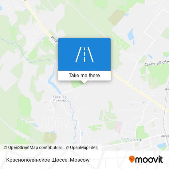 Краснополянское Шоссе map
