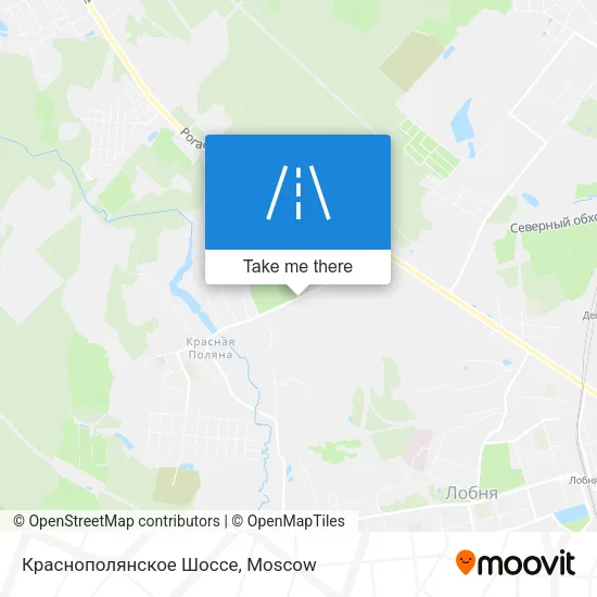 Краснополянское Шоссе map