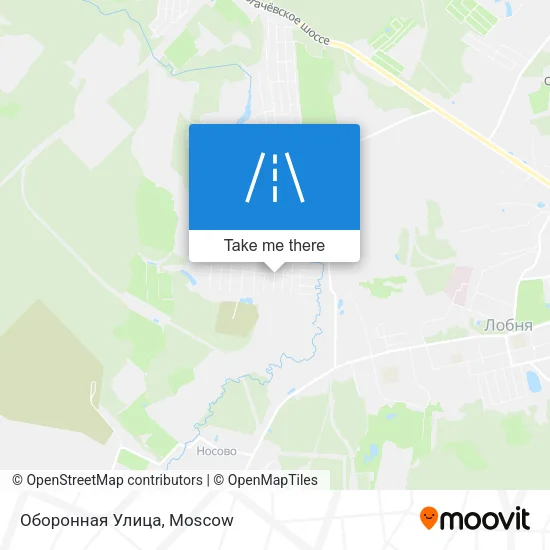 Оборонная Улица map