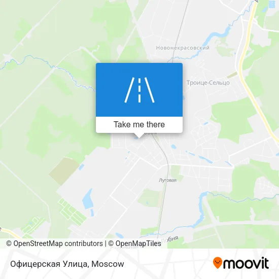Офицерская Улица map