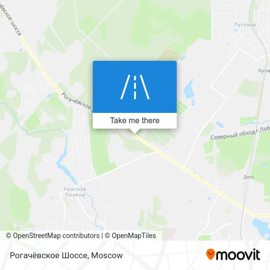 Рогачёвское Шоссе map
