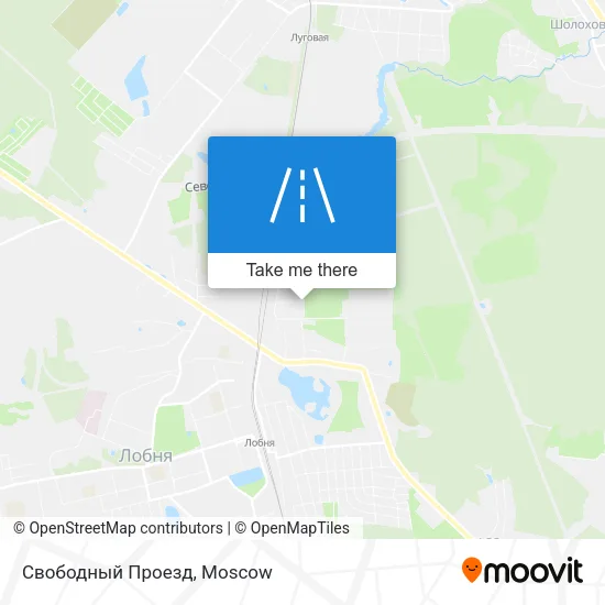 Свободный Проезд map