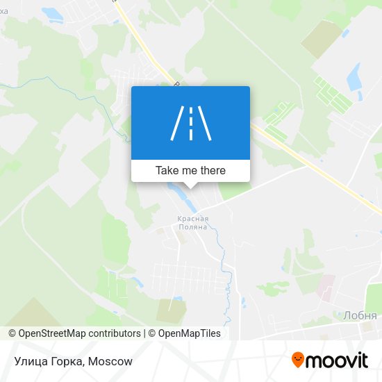 Улица Горка map