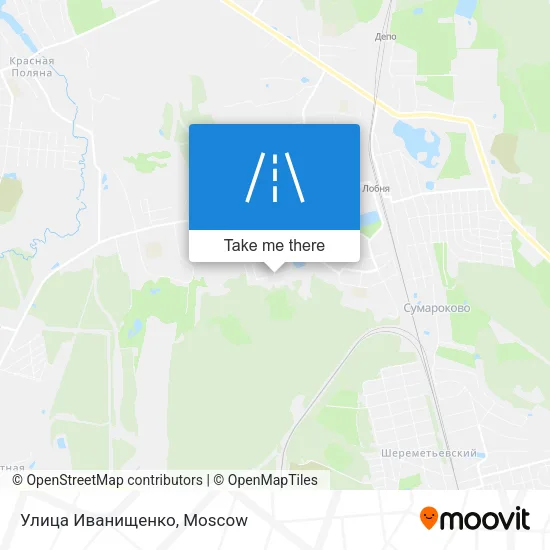 Улица Иванищенко map
