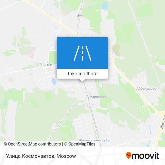 Улица Космонавтов map