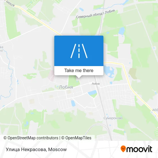 Улица Некрасова map