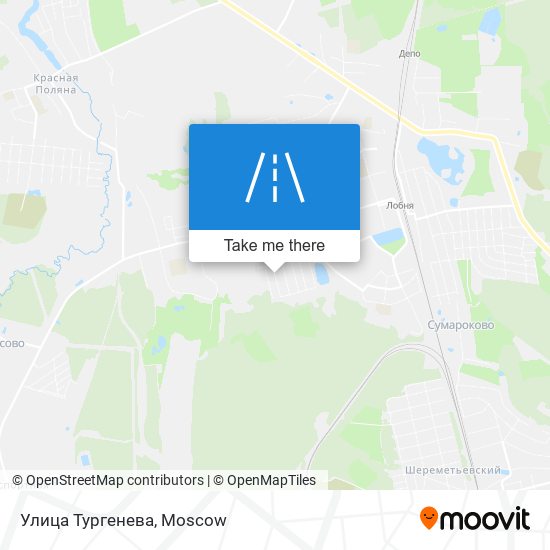 Улица Тургенева map