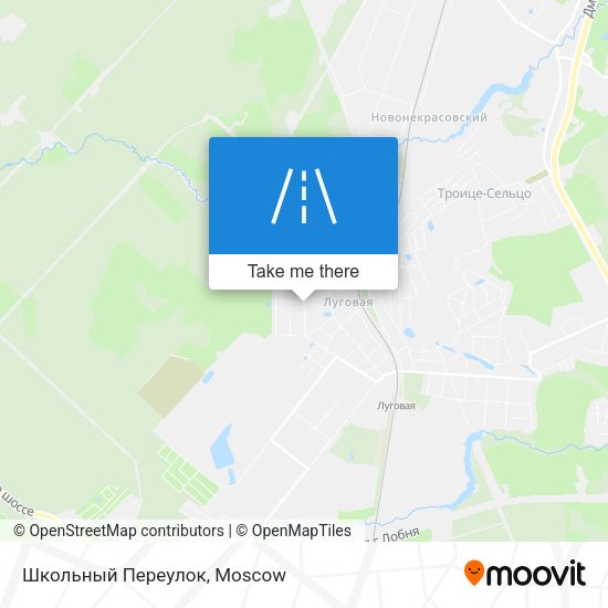 Школьный Переулок map