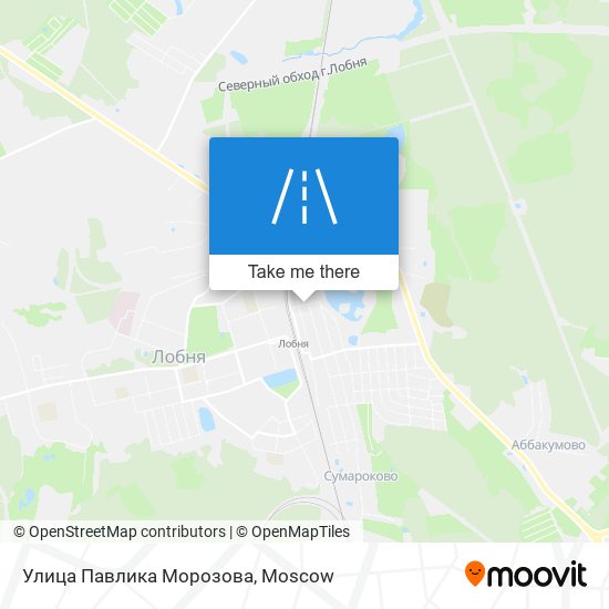 Улица Павлика Морозова map