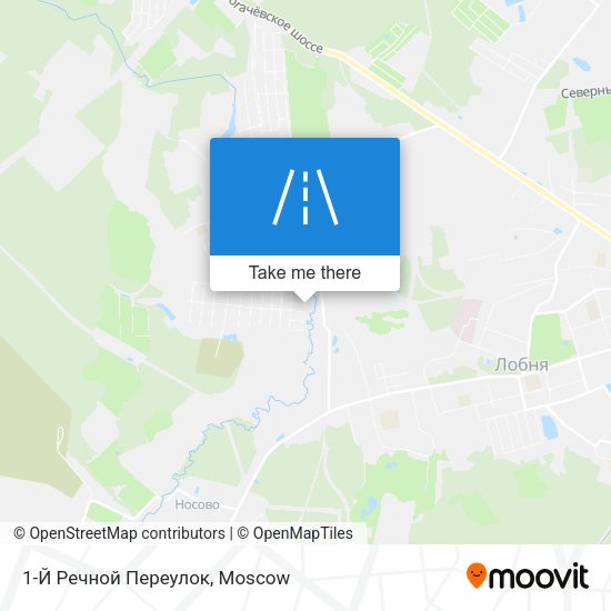 1-Й Речной Переулок map