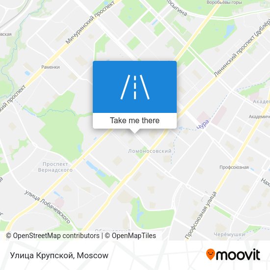 Улица Крупской map