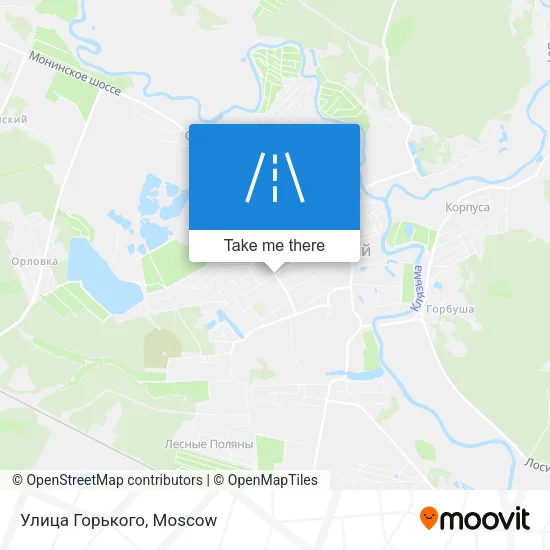 Улица Горького map