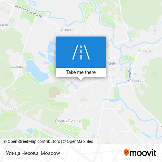 Улица Чехова map