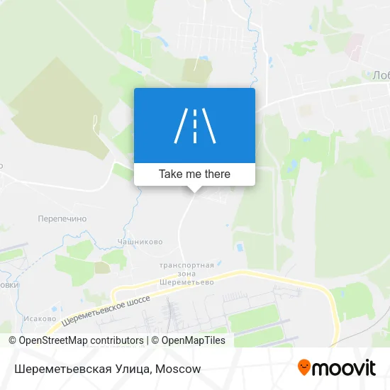 Шереметьевская Улица map