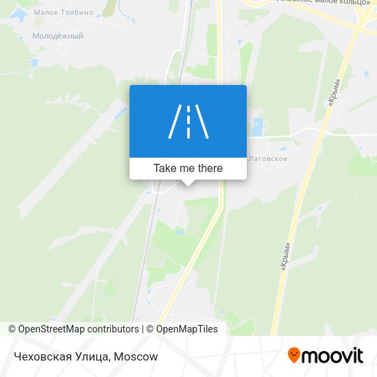 Чеховская Улица map