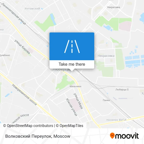 Волковский Переулок map