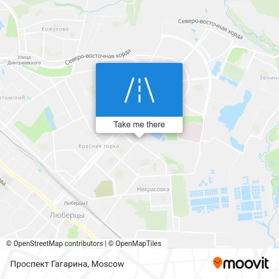 Проспект Гагарина map