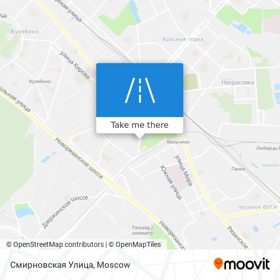 Смирновская Улица map