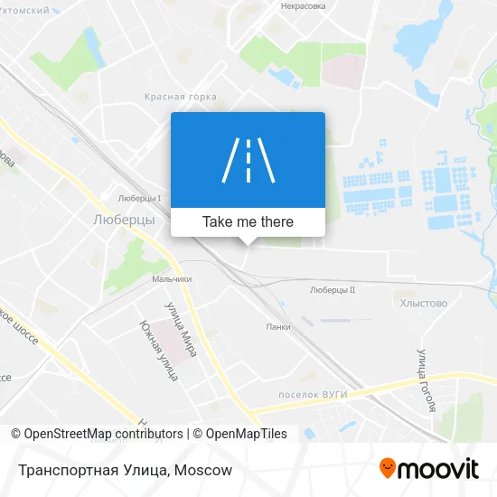 Транспортная Улица map