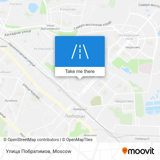 Улица Побратимов map