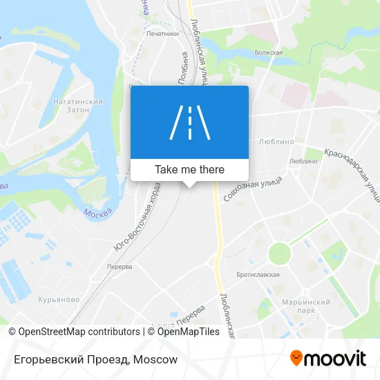 Егорьевский Проезд map