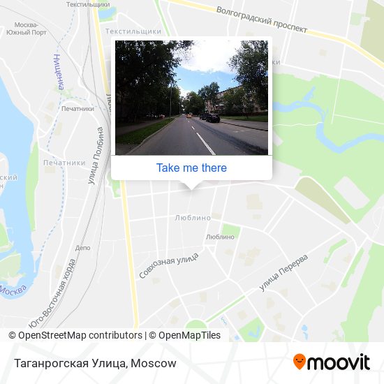 Таганрогская Улица map