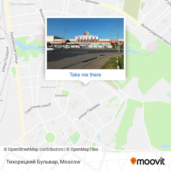 Тихорецкий Бульвар map