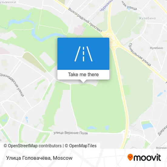 Улица Головачёва map