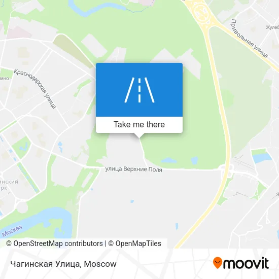 Чагинская Улица map