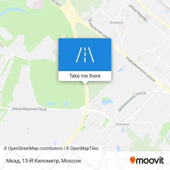 Мкад, 13-Й Километр map