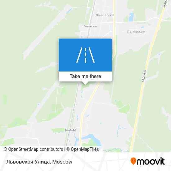 Львовская Улица map