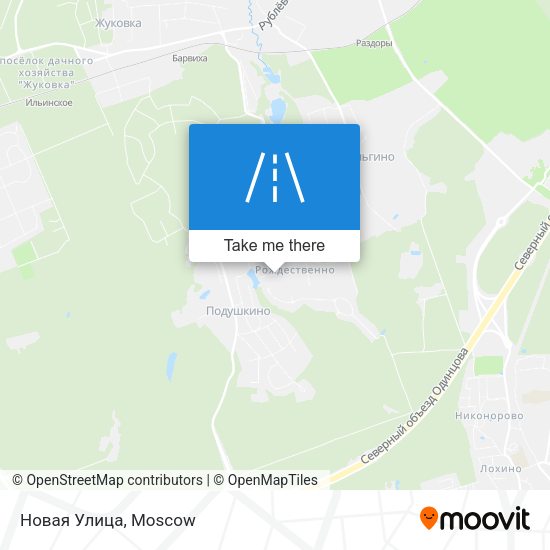Новая Улица map