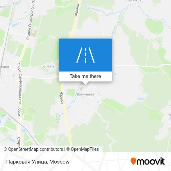 Парковая Улица map