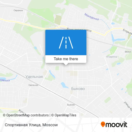 Спортивная Улица map