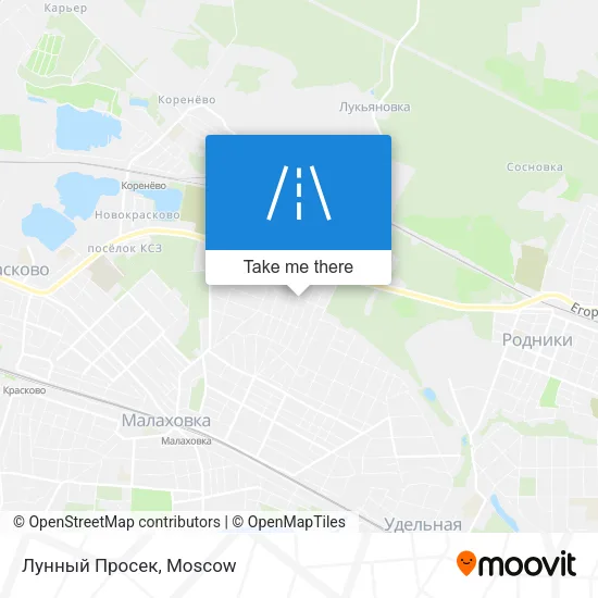 Лунный Просек map