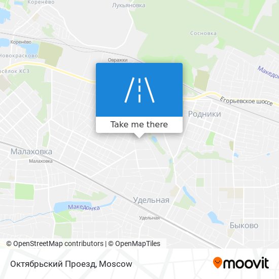 Октябрьский Проезд map