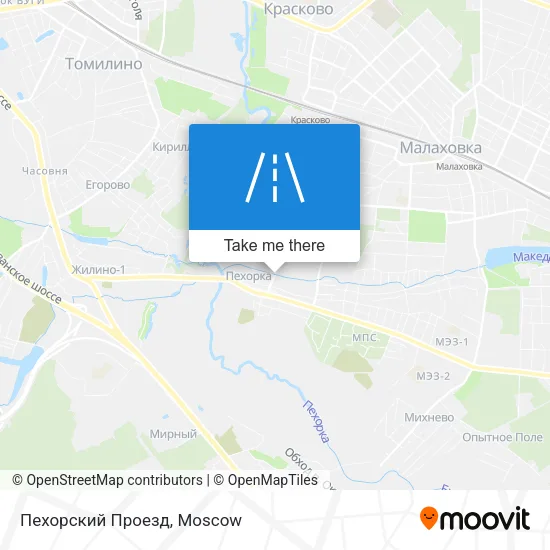 Пехорский Проезд map