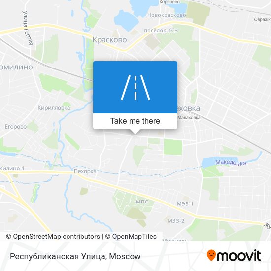 Республиканская Улица map