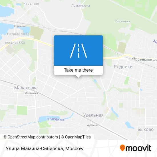 Улица Мамина-Сибиряка map