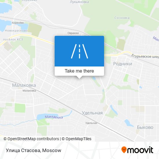 Улица Стасова map