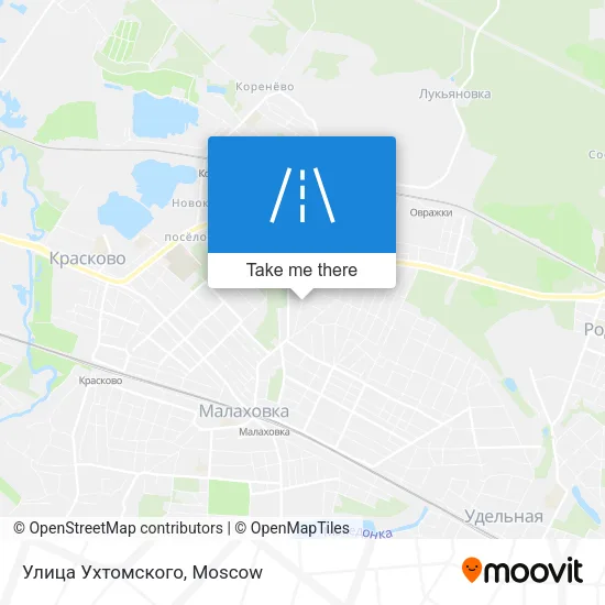 Улица Ухтомского map