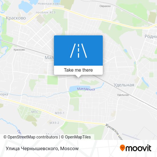 Улица Чернышевского map
